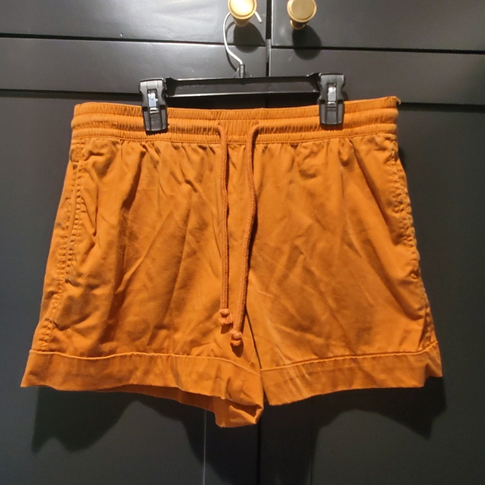 Lou & Grey Burnt Orange Athletic Shorts